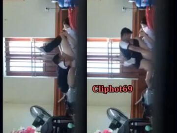 lộ clip sex em nữ sinh cho thằng bạn địt